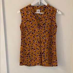Cabi animal print top